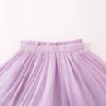 thumbnail image 5 of Tfken Daily Wear Soft Skirts Girls Trendy Holiday Casual Tulle Skirt With Lined Shorts Flowy Fashion Child Breathable Clothes Size 3-4 Years, 5 of 7