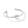 12.Heart Knot with CZ-Silver
