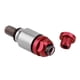 thumbnail image 4 of Destornillador 1 par de válvulas de purga de aire de horquilla M5x0.8mm para Motocross Dirt Bike (Rojo) Sywqhk Accesorios para autos y motos, 4 of 6