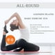 thumbnail image 5 of InnotechSC Pelota de Pilates 9", Pelota de Ejercicios Pequeña con Guía, Mini Pelota de Yoga para Pilates, Yoga, Entrenamiento Básico, Fisioterapia, Equilibrio, Estabilidad, Estiramiento, 5 of 7