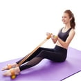 thumbnail image 5 of 2026 Upgrade 4-Tube Fitness Resistance Bands | Pedal Ankle Puller Stretch Bands for Exercise | Sit Up Equipment with Natural Rubber Tubes | Arm, Leg, Abdominal & Yoga Training, 5 of 6