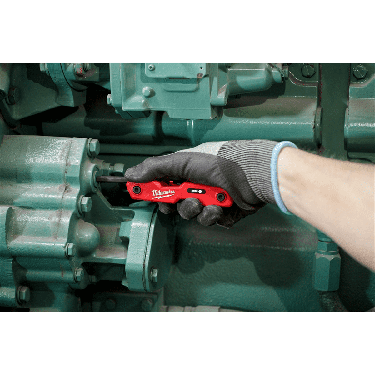 Milwaukee Tool 2PC 17-Key Folding Hex Key Sets - SAE/Metric