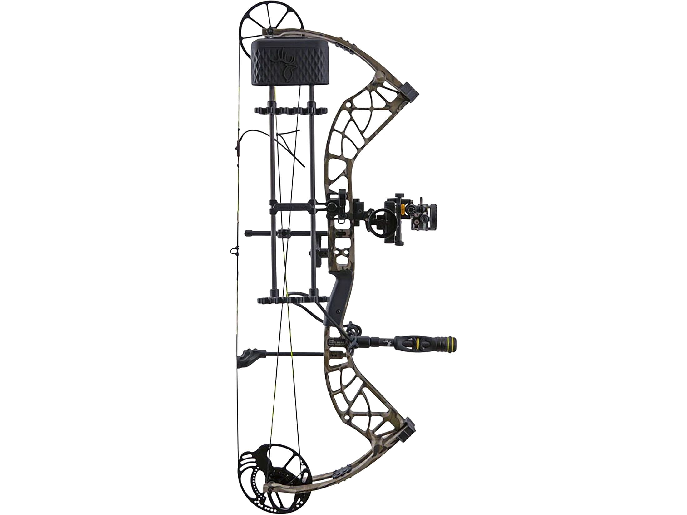 Bear Archery The Hunting Public Adapt2+ RTH RH60 Compound Bow, Mossy Oak Bottomland, 320 FPS, 24-31" Draw, 45-60 lbs, KillerWave Dampeners (AV57A120B6R)