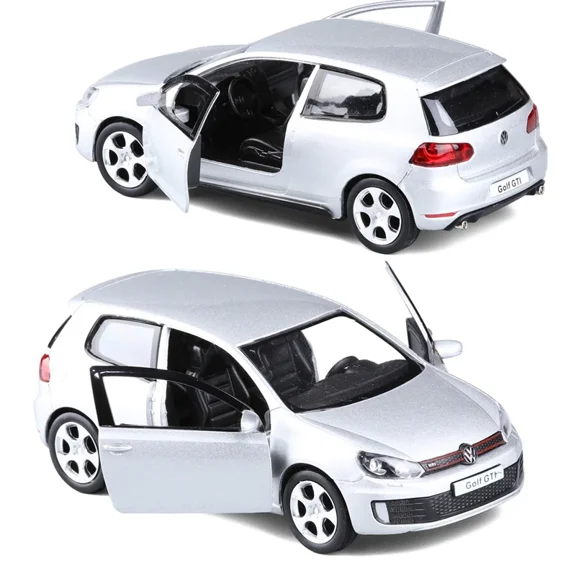 1:36 Volkswagens Golf 6 GTI Alloy Car Model Diecast Metal Toy Vehicles Car Model Simulation Doors Can Open Collection Kids