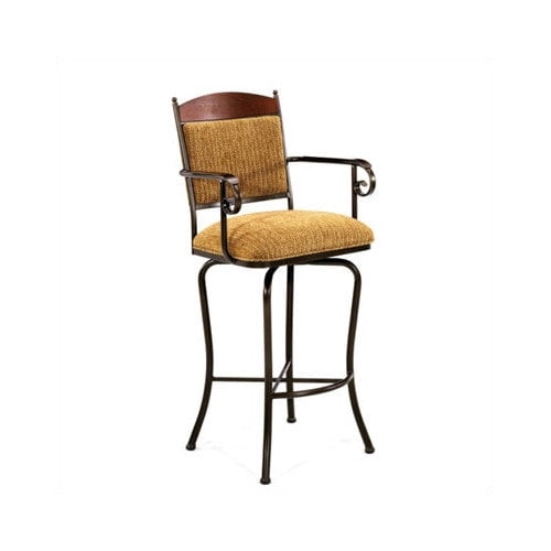 Tempo Madera 34'' Bar Stool with Cushion