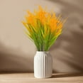 thumbnail image 6 of Artificial Wheat Stems | 5-Piece Lifelike Wheat Ears | 43cm Yellow Plastic Decorative Botanicals for Indoor Home Decor, 6 of 7