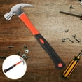 thumbnail image 4 of Carpenter Hammer Claw Non Slip Handle with Nail Holder Integrated Mini Nails Carbon Steel, 4 of 6