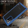 thumbnail image 6 of CoverON Samsung Galaxy Note 20 Ultra Case, Military Grade Full Body Rugged Slim Fit Clear Phone Cover, Navy Blue, 6 of 9