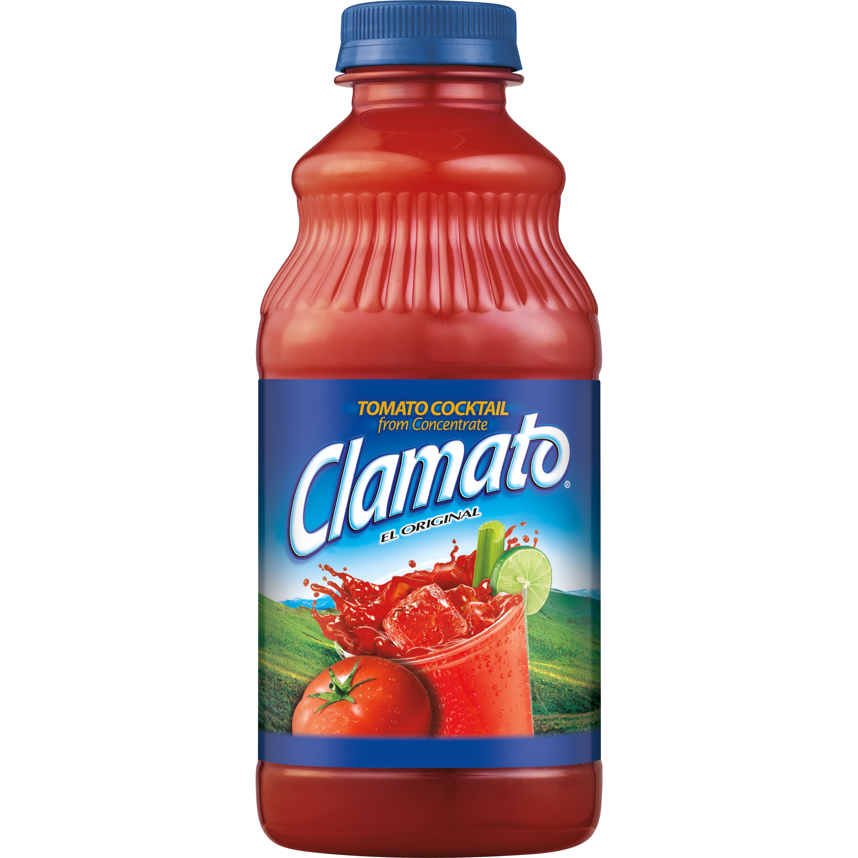 Clamato Original Tomato Cocktail, 32 fl oz bottle - Walmart.com