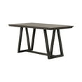 thumbnail image 2 of New Classic Furniture High Line Wood Counter Table & 4 Swivel Stools in White, 2 of 9