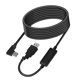 thumbnail image 2 of Cable USB a USB C/Transferencia de datos/Cable de carga rápida/Cable de enlace de carga de 5 Gbps Negro, 2 of 7