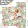 thumbnail image 4 of Labrador Dog and Flower Floral Toddler Nap Mats for Kids Preschool,Sleeping Mat Bag or Kids,Toddler Sleeping Bag,Toddler Nap Mat or Daycare, 4 of 6