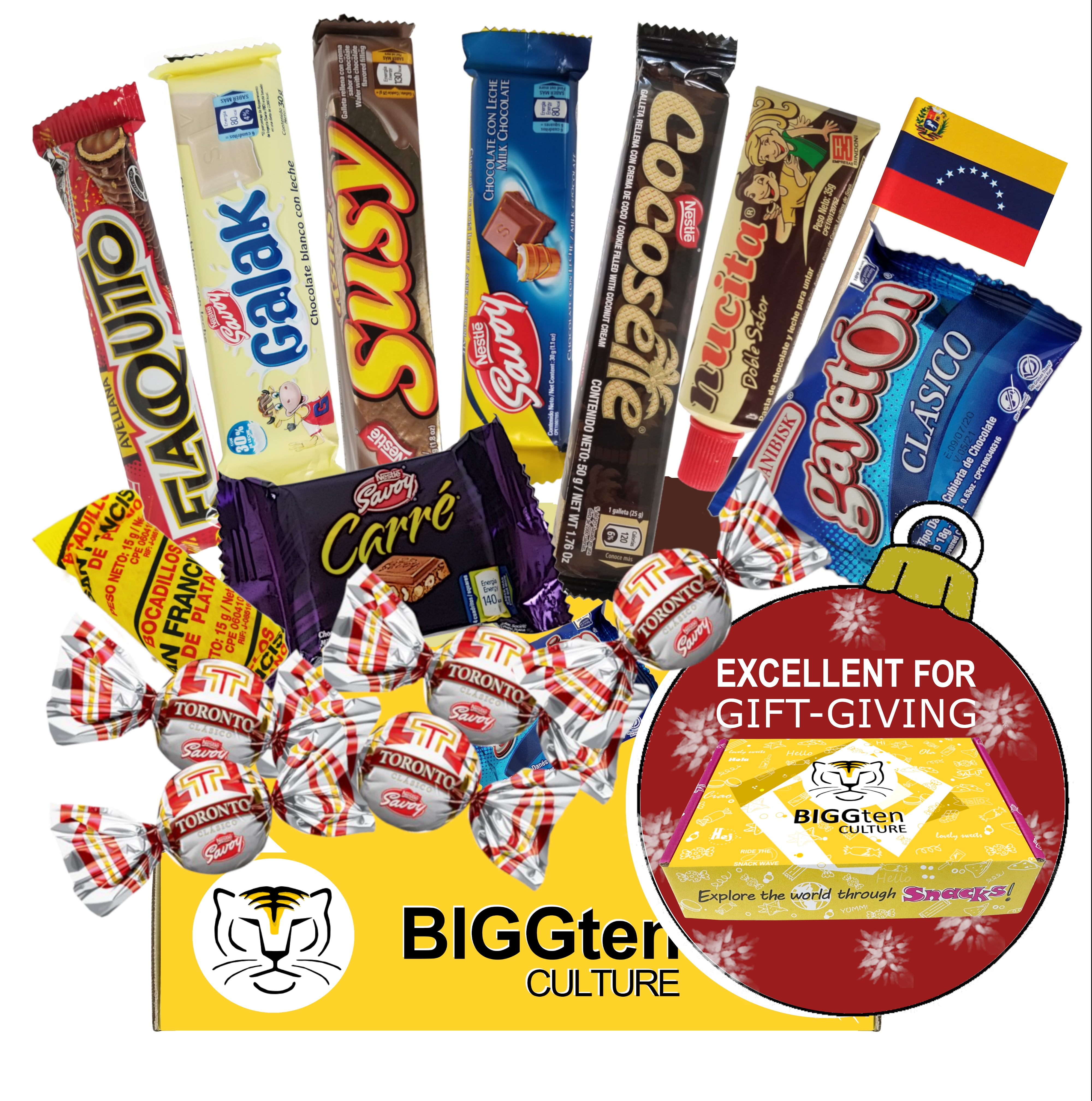 Venezuelan Sweet Snacks Gift Box International Snacks Great