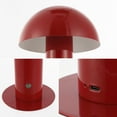 thumbnail image 6 of JONATHAN Y Boletus 10.75" Contemporary Bohemian Rechargeable/Cordless Iron Dimmable Integrated LED Mushroom Table Lamp, Red, JYL7115G, 6 of 6