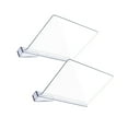 thumbnail image 3 of Shisuyan Shelf Dividers For Closet Organization Acrylic 2Pcs 12X8X1In, 3 of 8