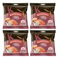 thumbnail image 1 of Kirieshki Rye-Wheat Bread Crackers Croutons (Suhariki) Salmon with Cheese Taste and Tartar Sauce 85g / 3oz - Pack of 4, 1 of 2