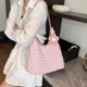 thumbnail image 4 of Bolso Hombro para Mujeres Plisadas Algodón Acolchado, 4 of 9