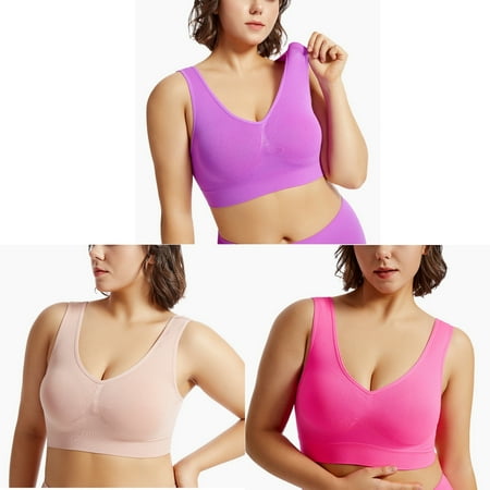 Running Sports Bra ▪️ Sports Bras for Women ▪️ Push Up Sports Bra ▪️ Sports Bras for Women Medium Support Padded Bra Women s Sports Wireless Bra