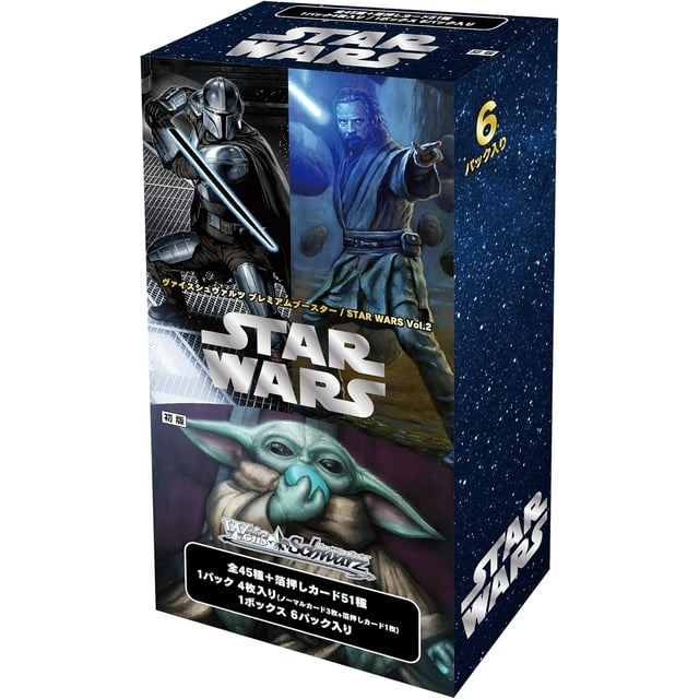 Weiss Schwarz Premium Booster Star Wars Vol. 2 Booster Box - 6 Packs (Japanese)