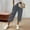 Dark Gray, variant on BRGZLK Linen Cotton Casual Pants For Women Cropped ankle-length Comfortable Fit And Stylish Design Casual Outings Comfortable Breathable Easy To Match Classic Design Timeless Style Versatile