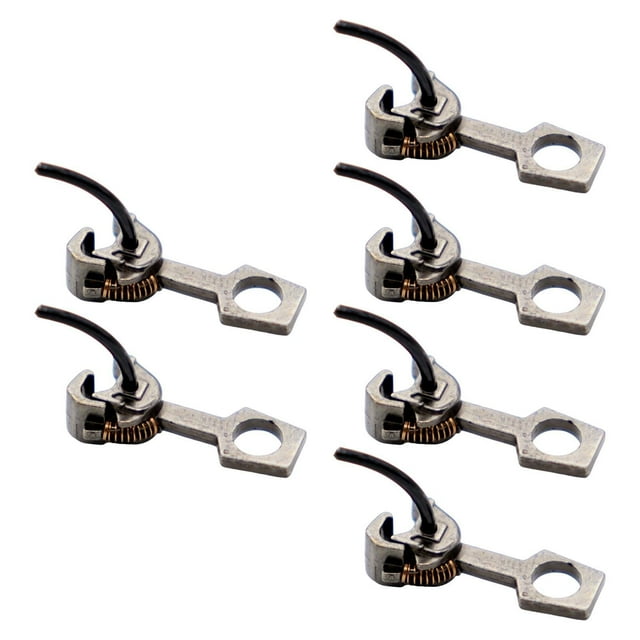 Accesorio de Tren de Gancho de Metal Eléctrico de 6x para Trenes de Metal Eléctrico para 1/87 Trenes Modelo Bricolaje