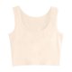 thumbnail image 4 of Camiseta de cuello redondo y manga corta para mujer - Poliéster de color liso - Versátil con vaqueros/pantalones para el uso diario, 4 of 4