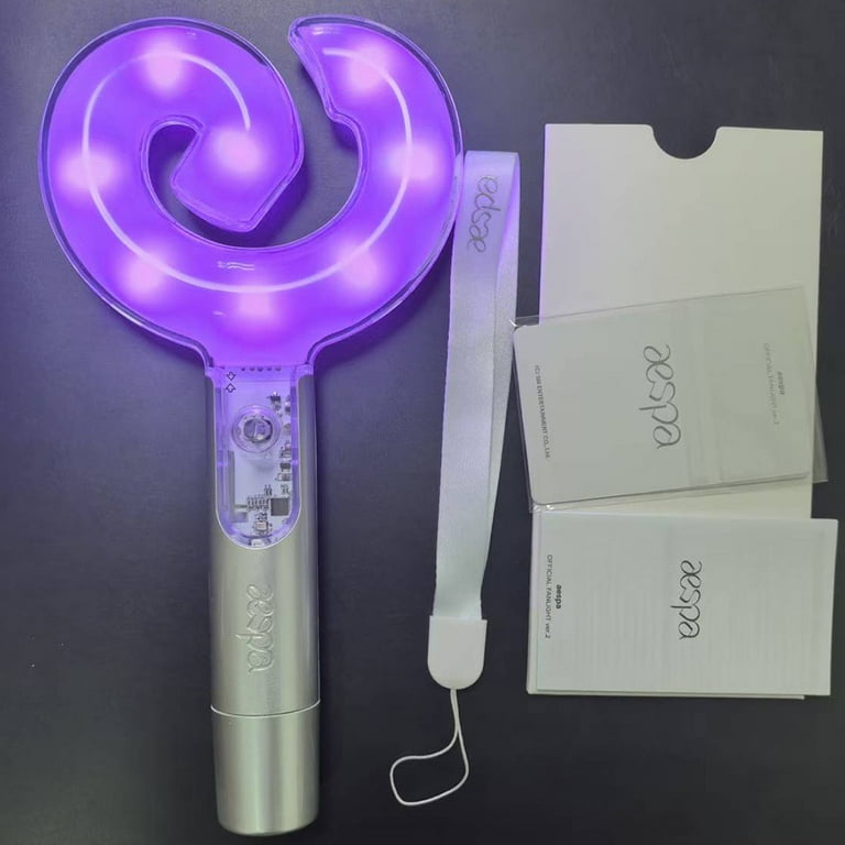 AESPA LIGHTSTICK VER.2 + 4 Photocards, Kpop Fanlight Concert Merch