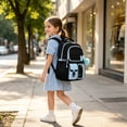 thumbnail image 7 of Dalxymotic Bow Backpack Set, Cute 3-Piece Shoulder Backpack with Lunch Bag, Large Capacity Casual Daypack with Pencil Case, Bow Backpack Set for Daily Travel, Outdoor, Home, Office, 7 of 7