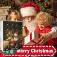 thumbnail image 6 of 2025 Santa and Oxen Christmas Advent Calendar Festive Countdown Set for Decoration, 6 of 7