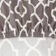 thumbnail image 3 of Universal Spandex Printed Chair Slipcovers,Stretch Armless Chair Covers Stretch Washable Dining Chair Cover Removable Chair Protective Covers for Home,Hotel,Party Banquet (1pc, Grey 02), 3 of 8