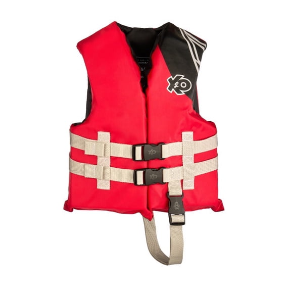 Child CLOSED-SIDED VEST RED BIONIC