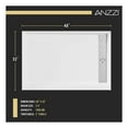 thumbnail image 6 of ANZZI Alcove Shower Base with Right Drain 48 in. x 32 in. Glossy White Marine Acrylic, 6 of 9