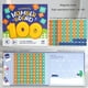 thumbnail image 1 of Juego de tablero magnético de cien | Materiales didácticos para niños de 3 a 7 años | Juguete educativo para contar números del 1 al 100 con juegos de suma y resta, 1 of 5