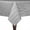 Gray, variant on Ultimate Textile Satin-Stripe 48 x 72-Inch Rectangular Tablecloth