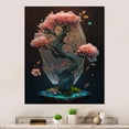 thumbnail image 2 of Designart Hexagon Bonsai Tree V Canvas Wall Art, 2 of 5