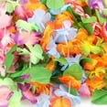 thumbnail image 5 of 48PCS Hawaiian Leis Set, Tropical Flowers Necklaces Headbands and Wristbands for Beach Hawaii Luau Party Favors Decoration Birthday Party Supplies, 5 of 7