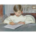 thumbnail image 3 of Paul César Helleu 14x12 Black Modern Framed Museum Art Print Titled - The Drawing Lesson, 3 of 5