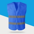 thumbnail image 5 of Cxenplz Men Womens High Visibility Safety Vests with 2 Hi Vis Reflective Strips Construction Vests for Traffic Work, Running, Surveyor and Security Guard, 5 of 9