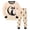 Light Yellow, variant on Xudanell Boys Pajamas 100% Cotton Truck Pjs Toddler 2 Piece Sleepwear Kids Winter Clothes Set 3t-10t (Yellow, 6-7 Years)
