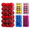thumbnail image 2 of Lote de 36 bolas navideñas para decorar el árbol de Navidad, colgantes, esferas, adornos para fiestas navideñas en el hogar, regalo de Año Nuevo 2023, 2 of 5