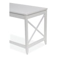 thumbnail image 6 of Workspace by Alera Farmhouse Writing Desk, 47.24 x 23.62 x 29.53, White, 6 of 7