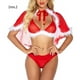 thumbnail image 1 of Conjunto de ropa interior sexy de Navidad para mujer, traje de cosplay de fiesta de lencería de encaje, XXL Inevent XX000091-05, 1 of 7