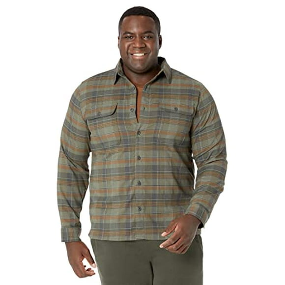 Mountain Hardwear Men's Standard One Long Sleeve Shirt, Ridgeline Another Voyage Plaid, Medium