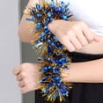 thumbnail image 3 of Guiexla 6 Pcs Cheerleading Pom Poms Elastic Wristband Ponytail Holder Hair Ropes Party Costume Gifts Bulk for Team Celebration Volleyball Game, 3 of 8