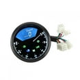 thumbnail image 4 of Motorcycle Odometer Tachometer, Universal Motorcycle LCD Digital Display Speedometer Odometer Tachometer Fuel Meter Gauge, 4 of 8