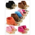 thumbnail image 4 of EYIIYE Girls Summer Tassel Sandals Soft Sole Shoes, Princess Flat Shoes, 4 of 4