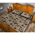 thumbnail image 4 of Juego de cama edredón con estampado de cacao y chocolate, 4 of 5