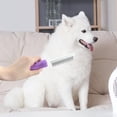 thumbnail image 4 of Detangling Pet Comb Grooming Comb With Long Short Stainless Steel Teeth Safely Remove Knots Gentle Effective Detangling Tool For Pet Hair, 4 of 4
