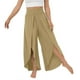 thumbnail image 1 of Leggings de color liso para mujer, pantalones de salón de cintura alta, adecuados para reuniones de amigos., 1 of 5