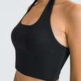 thumbnail image 4 of Top sin mangas para mujer, sin espalda, sujetadores deportivos, camisetas de entrenamiento, correas anchas, Yoga, gimnasio, 4 of 6